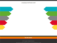 Tablet Screenshot of cosplayoverload.com